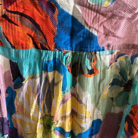 Maeve Anthropologie sleeveless button front midi dress - Picture 6 of 6